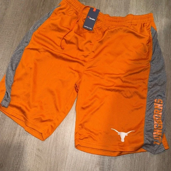 Fanatics Orange and Gray Men's Athletic Shorts - Picture 8 of 9